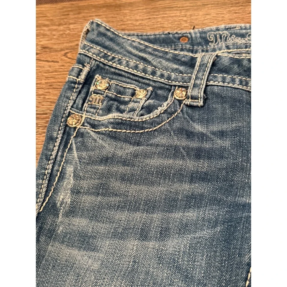 Miss Me Jeans Size 24 JE5445B2R Bootcut EXCELLENT CONDITION!! - Picture 2 of 16